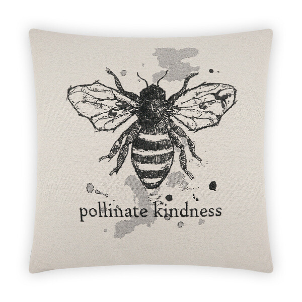 Buzzy Bee Pollinate Pillow