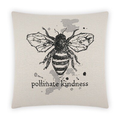 Buzzy Bee Pollinate Pillow