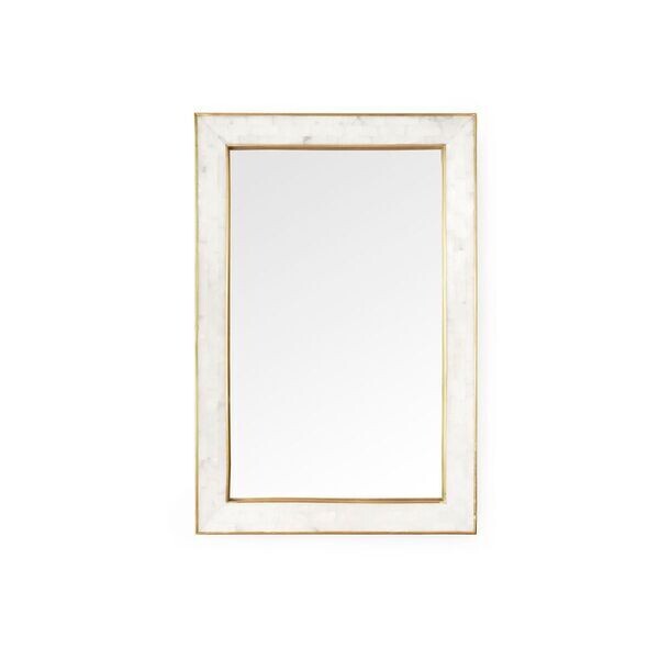 Alabaster Marble Frame Mirror