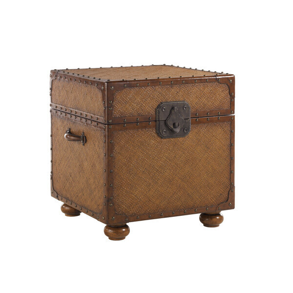 Woven Oceanic Organizer Box