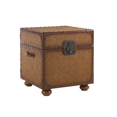 Woven Oceanic Organizer Box