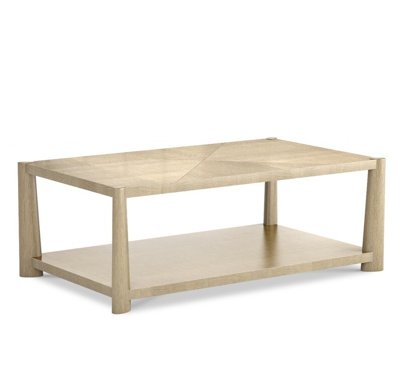 Low Shelf Sycamore Cocktail Table