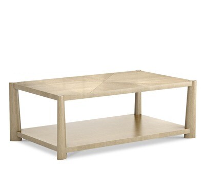 Low Shelf Sycamore Cocktail Table