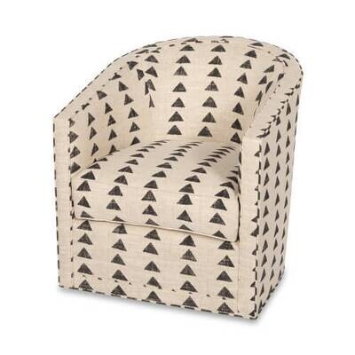 Performance Fabric Swivel Chair