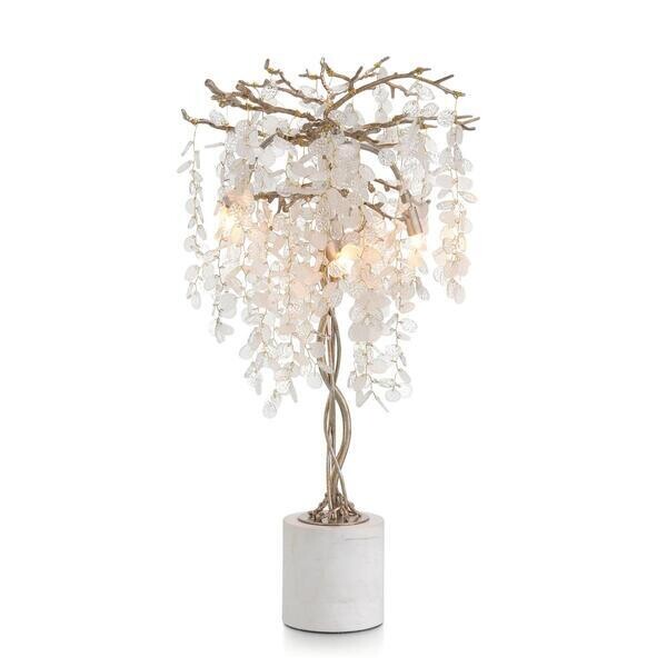 Crystal Cluster Illuminated Table Lamp