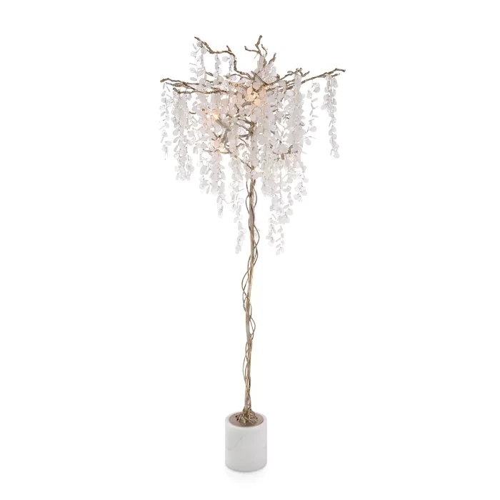 Crystal Clusters Tree Floor Lamp