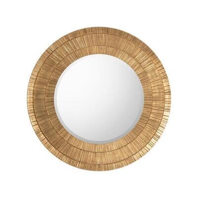 Round Tiered Gold Coast Wall Mirror