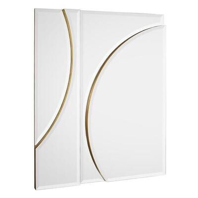 Layered Edge Wall Mirror