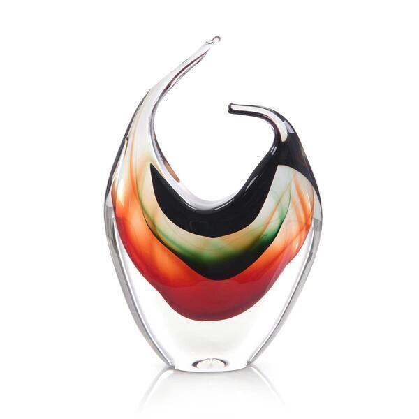 Handblown Glass Abstract Sculpture