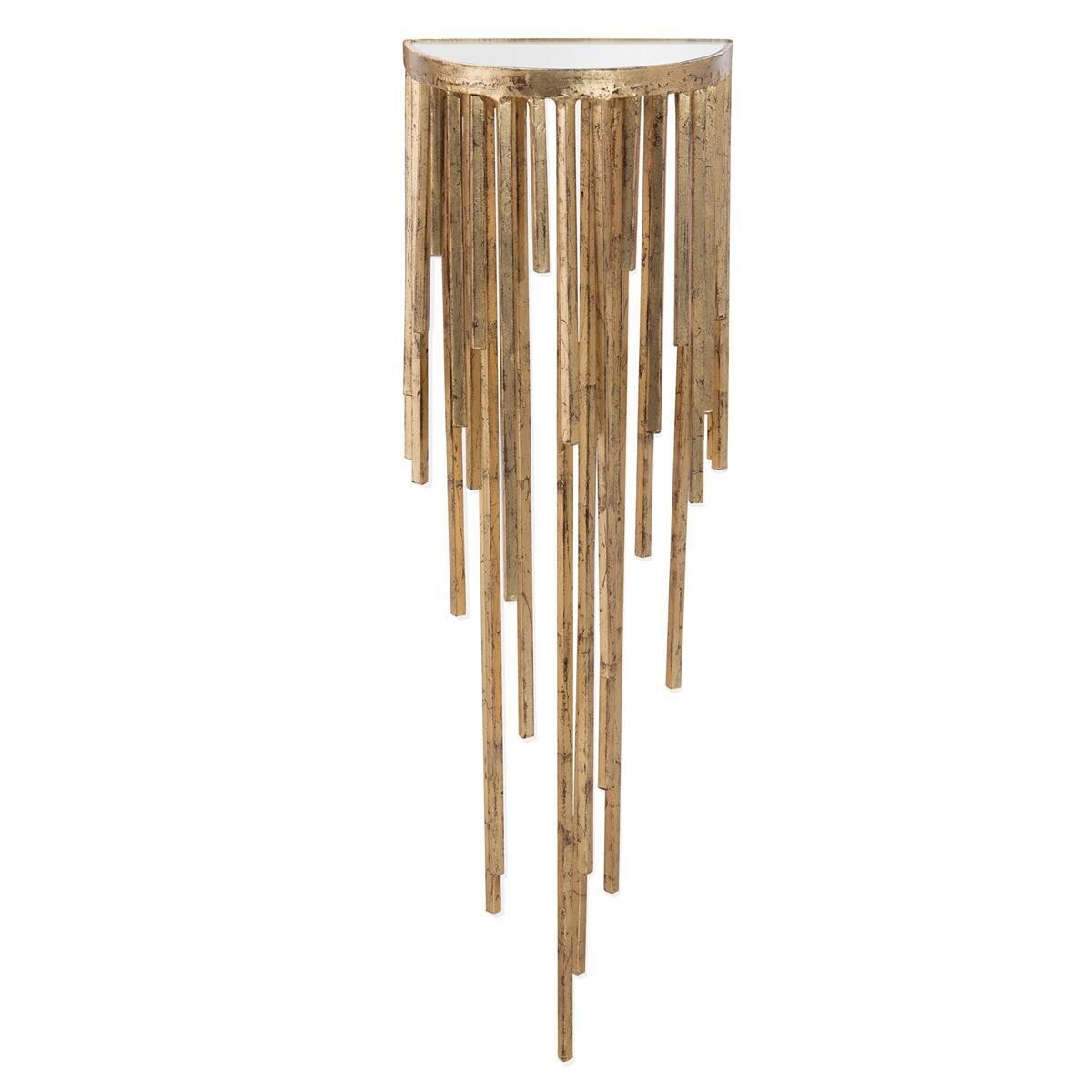 High-End Gold Wall Sconce with Staggered Rods