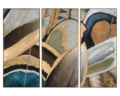 Shaye Rawson Feather Art Prints - Set of 3 Shaye Rawson Feather Art Prints - Set of 3