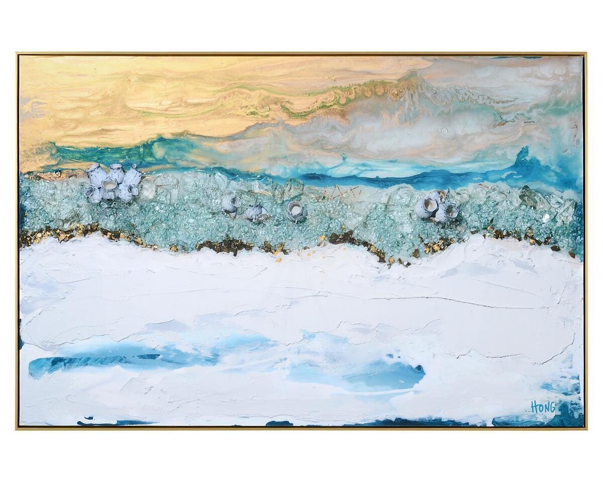Serenity with Broken Glass Finish