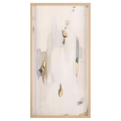 Champagne Molding with Pearl and Taupe Reflections