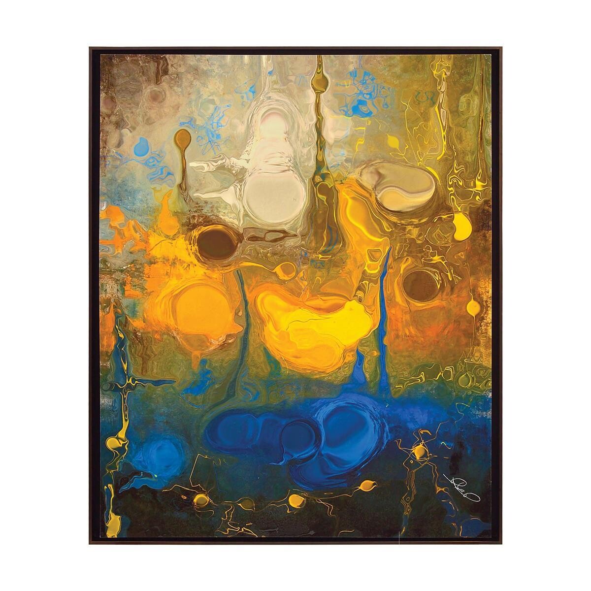Glazed Psychedelic Waters Abstract