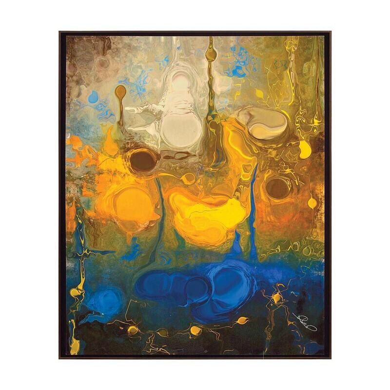Glazed Psychedelic Waters Abstract