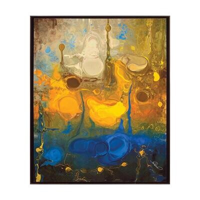 Glazed Psychedelic Waters Abstract