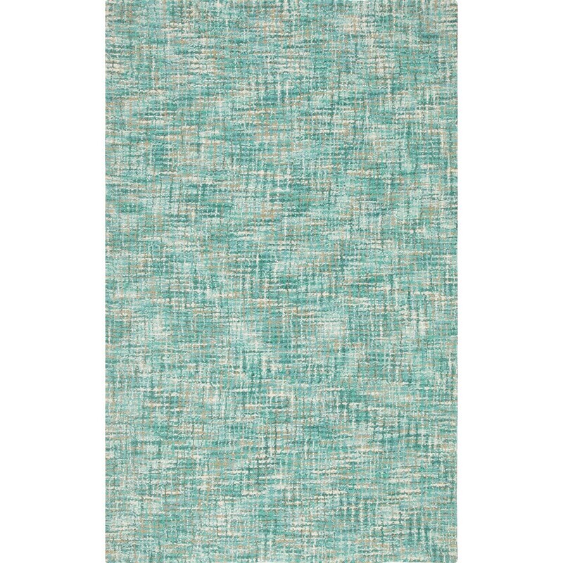 Aqua Oasis Handcrafted Pile Rug Collection