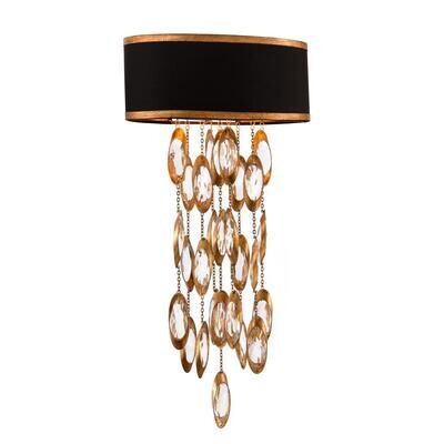 Classic Black Dual-Light Sconce