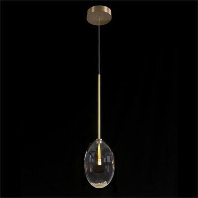 Modern Glass Globe Pendant Light