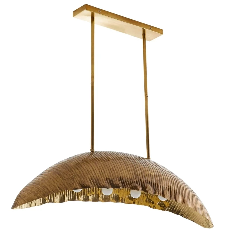 Giant Banana Leaf Chandelier