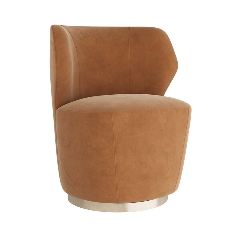 Butterscotch Swivel Dining Chair