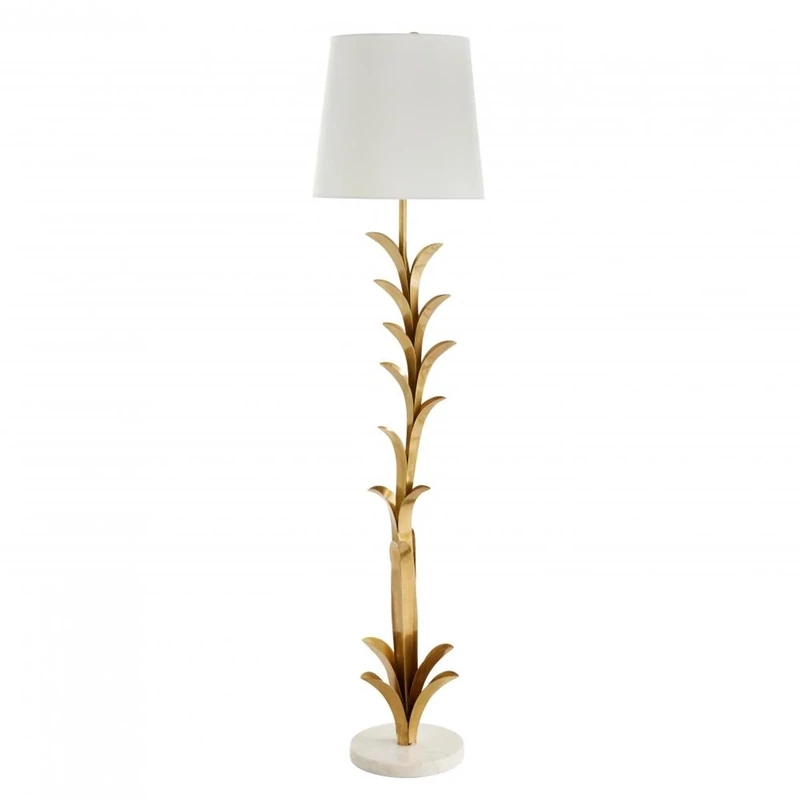 Layered Leaves Floor Lamp - 64"H