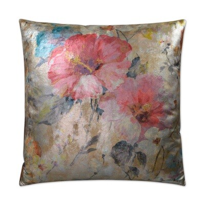 Dazzling Hibiscus Accent Pillow