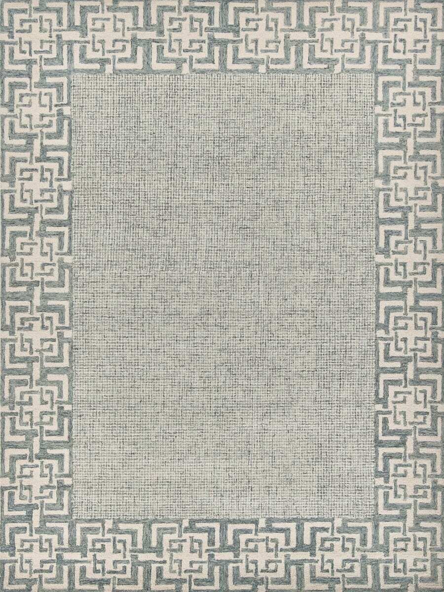 Contemporary Hand-Tufted Loop Pile Rug - 8' x 10'