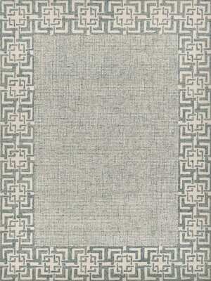 Contemporary Hand-Tufted Loop Pile Rug - 8' x 10'