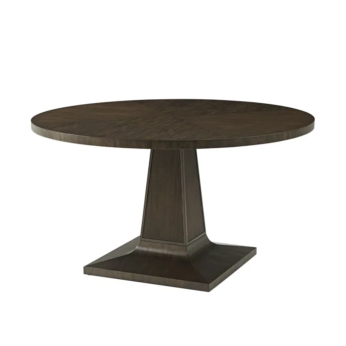 Modern Pedestal Dining Table - 54 Inch
