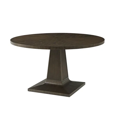 Modern Pedestal Dining Table - 54 Inch