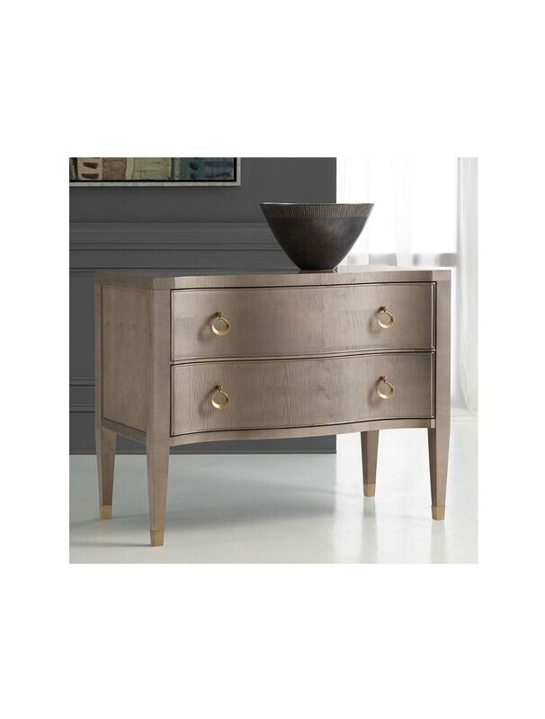 Sycamore Chest with Brass Details
