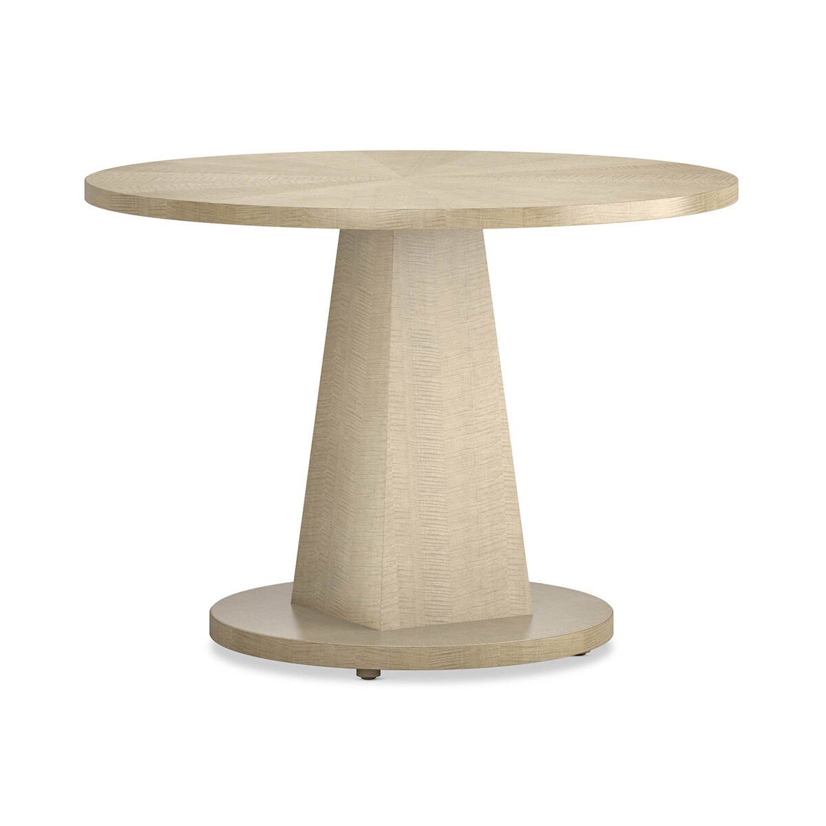 English Sycamore Round Dining Table - 42 Inch
