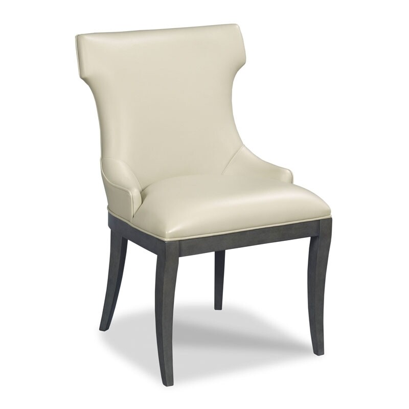 Leather Club Chair - Smoke