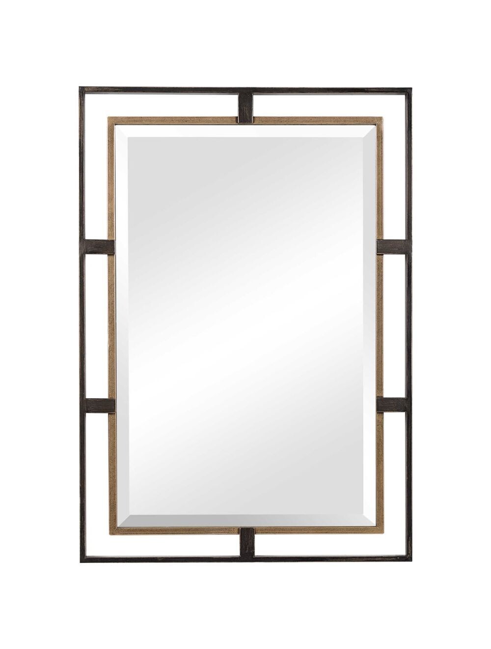 3 - Dimensional Rectangle Wall Mirror