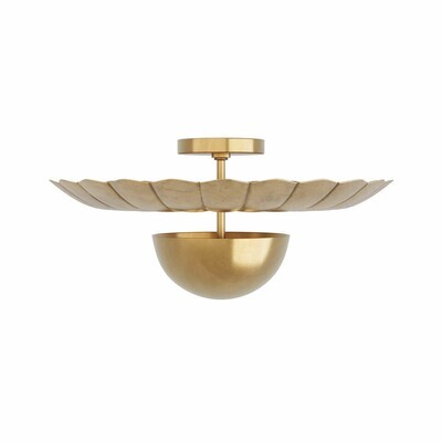 Lily Pad Modern Flush Mount Chandelier