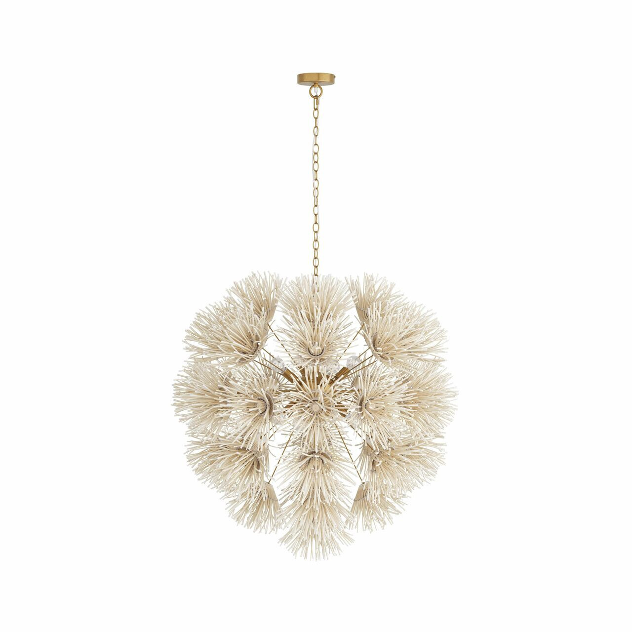 Handcrafted Acorn Dandelion Chandelier
