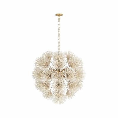 Handcrafted Acorn Dandelion Chandelier