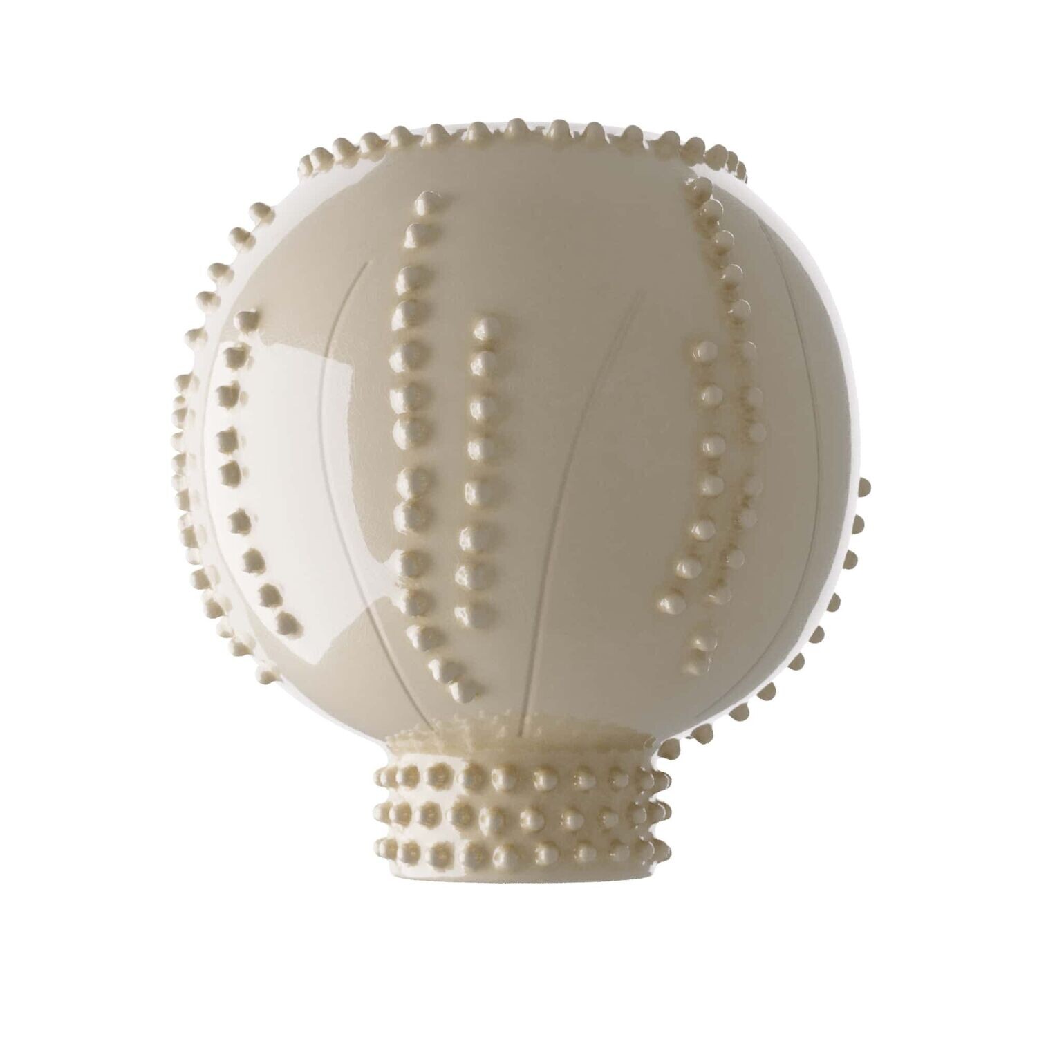 Large Ivory Ceramic Vase