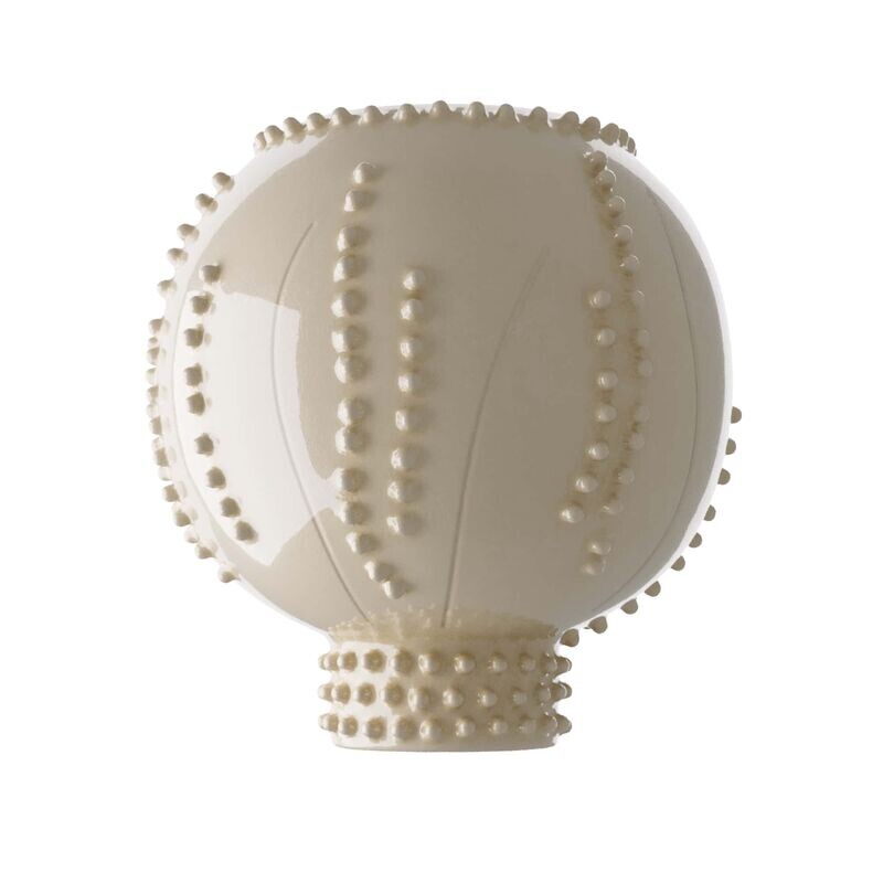 Large Ivory Ceramic Vase