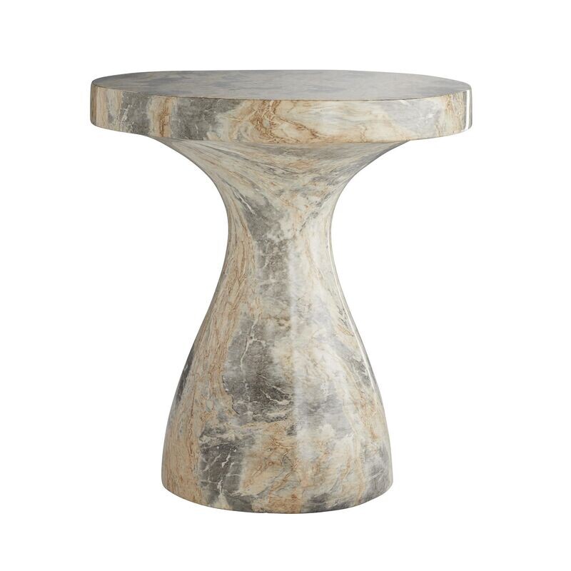 Sahara Faux Marble Accent Table