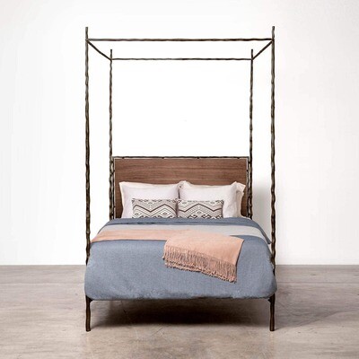 Iron Canopy Bed