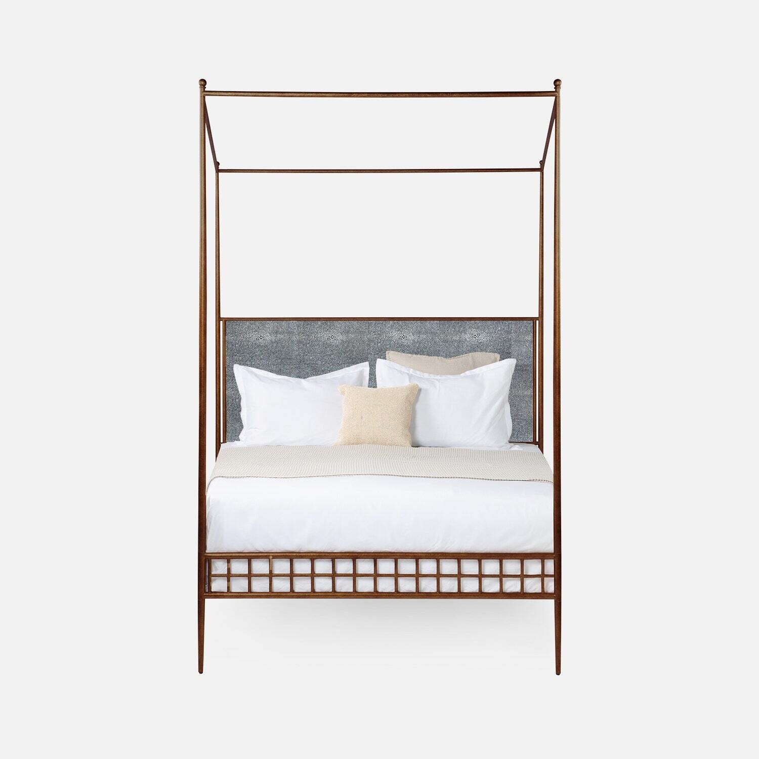Iron Square Bed