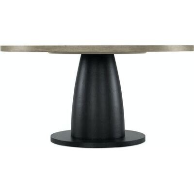 Modern Round Pedestal Dining Table - 60" D