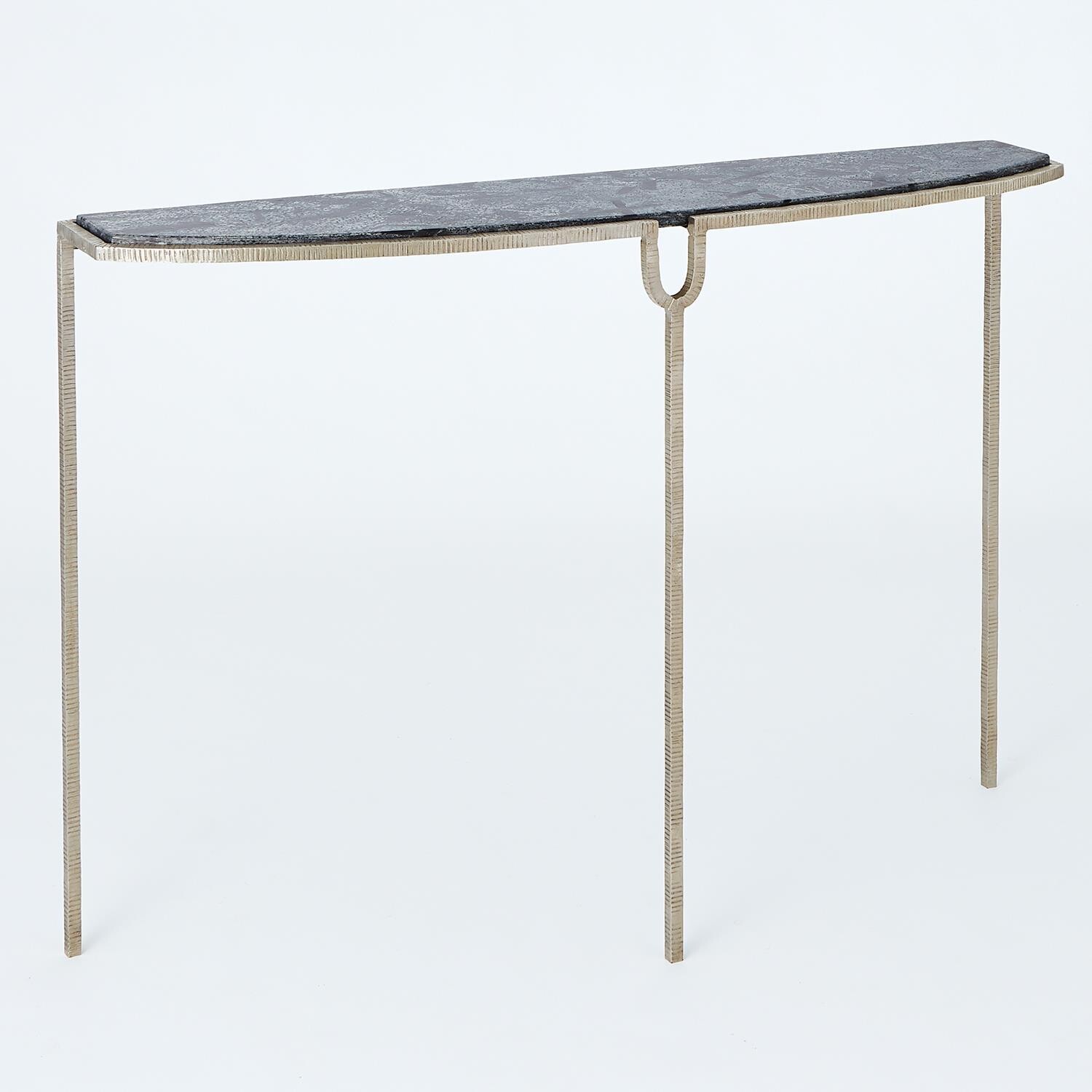 Curve Silver Console