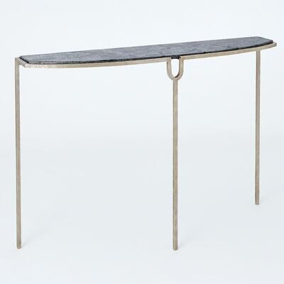 Curve Silver Console