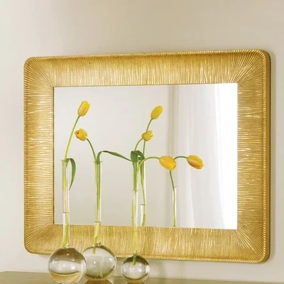Parisian Wall Mirror - Gold Leaf