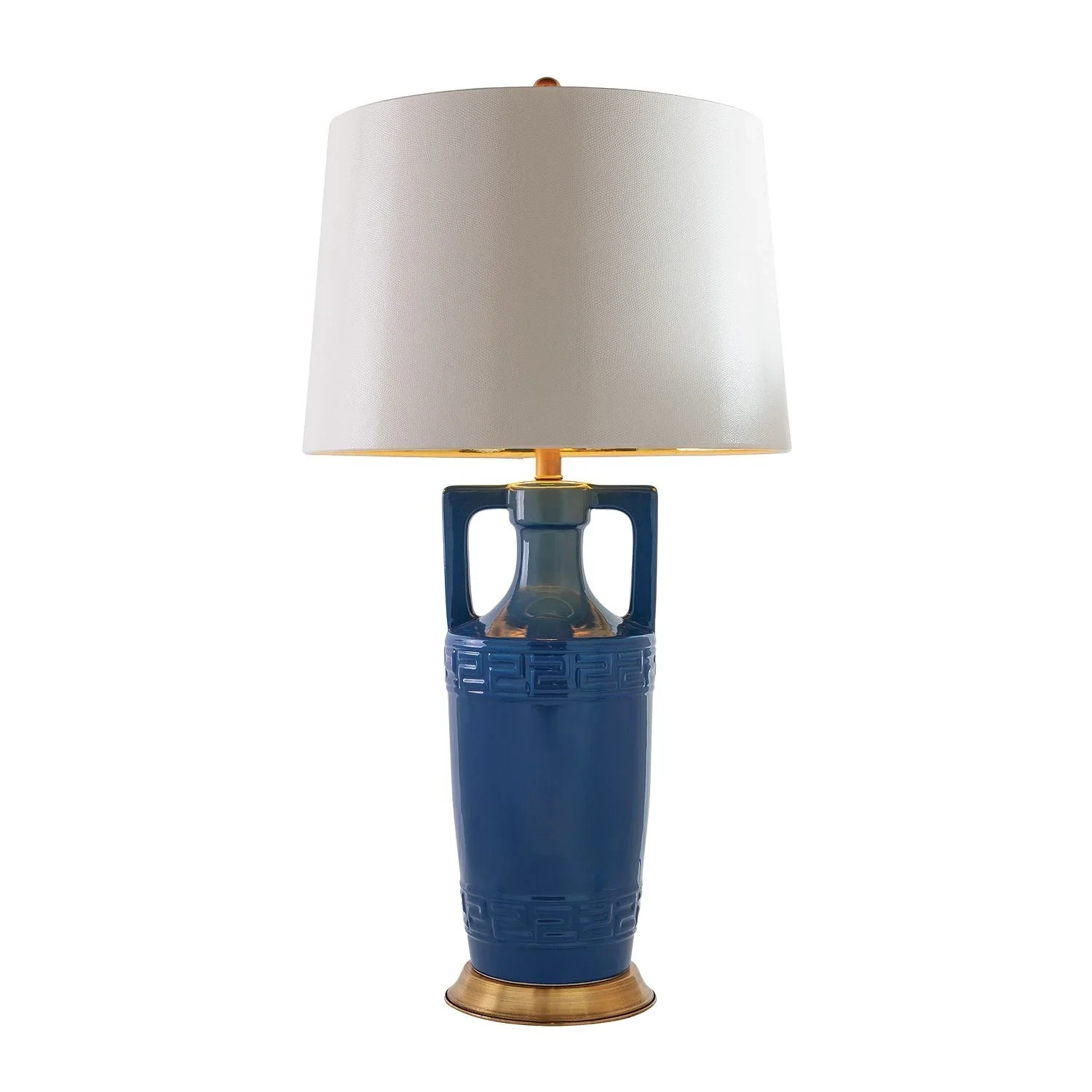 Regency Blue Table Lamp - 34" H