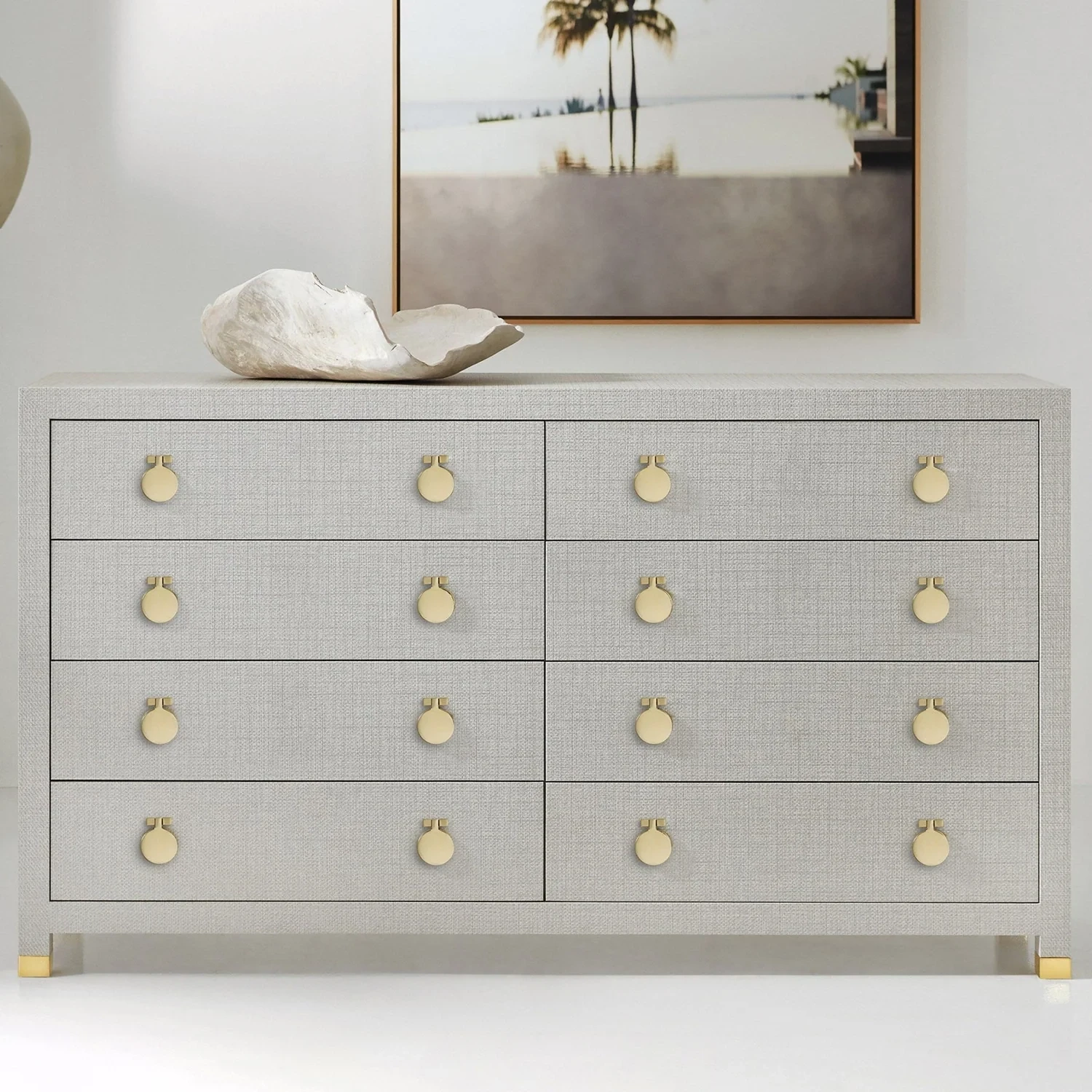 Textured Oak Dresser