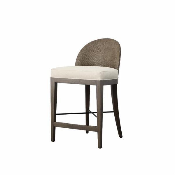 Counter Stool-Mink Grey/Flax